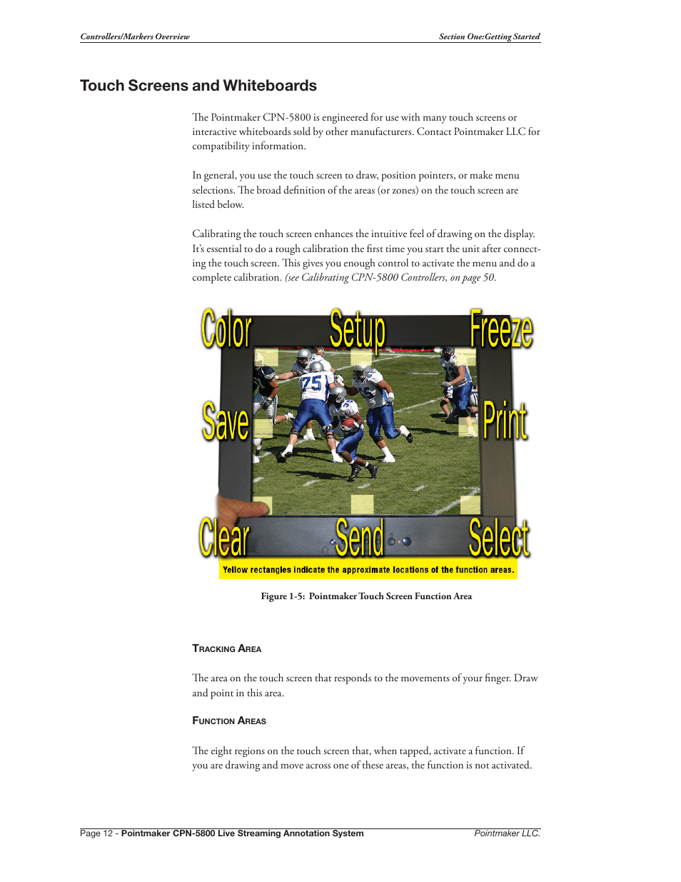Touch screens and whiteboards | Pointmaker CPN-5800 User Manual | Page 18 / 168