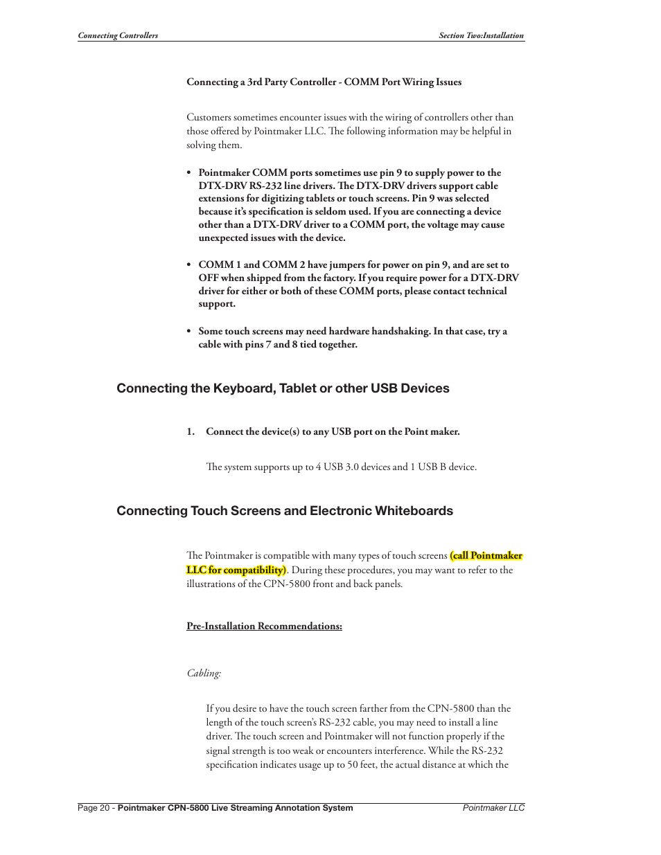 Pointmaker CPN-5800 User Manual | Page 26 / 168