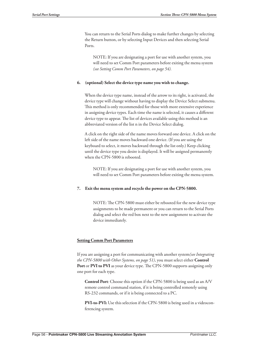 Pointmaker CPN-5800 User Manual | Page 62 / 168