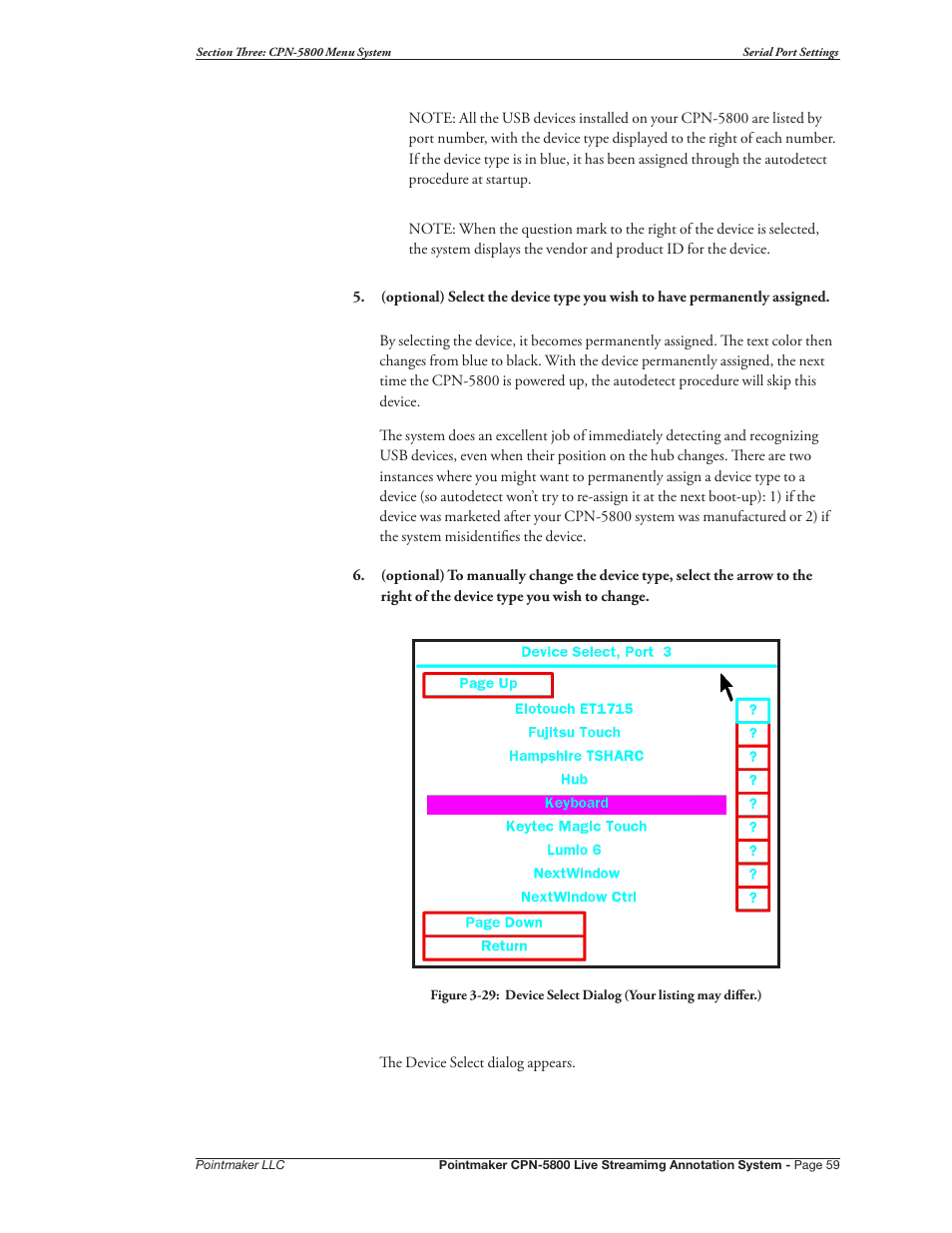 Pointmaker CPN-5800 User Manual | Page 65 / 168