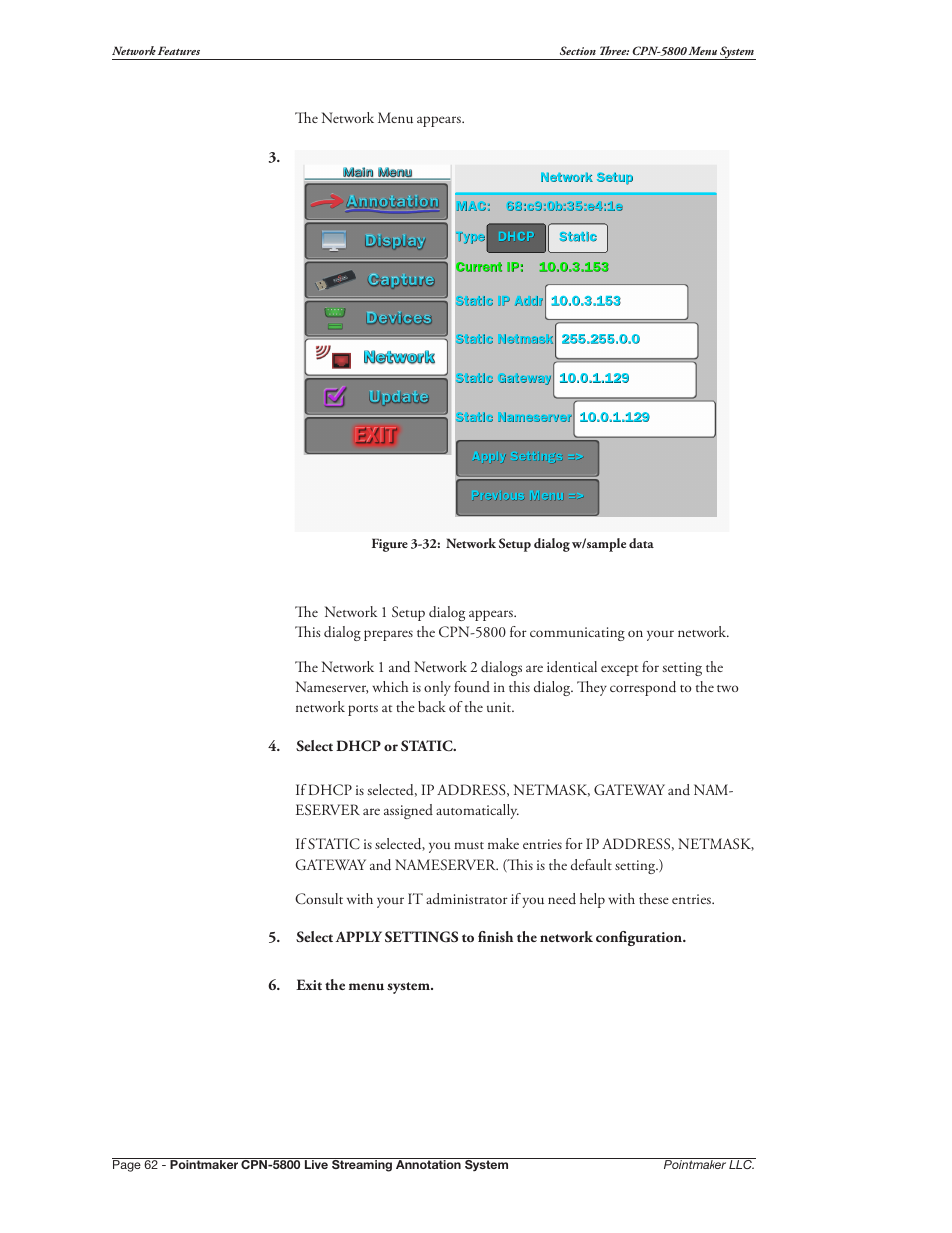 Pointmaker CPN-5800 User Manual | Page 68 / 168