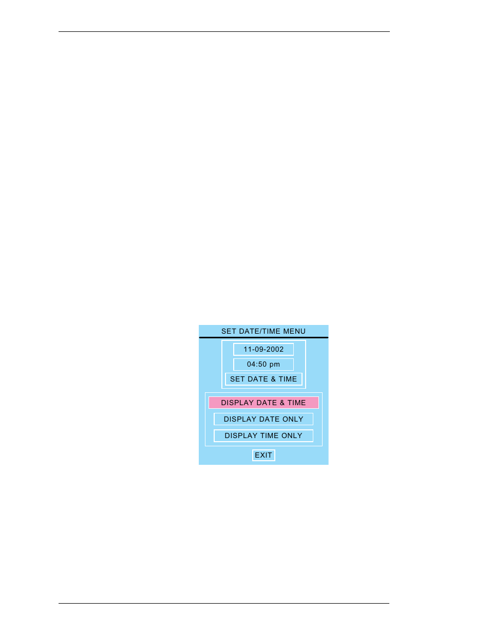 Setting date/time label options | Pointmaker PVI 65 User Manual | Page 82 / 130