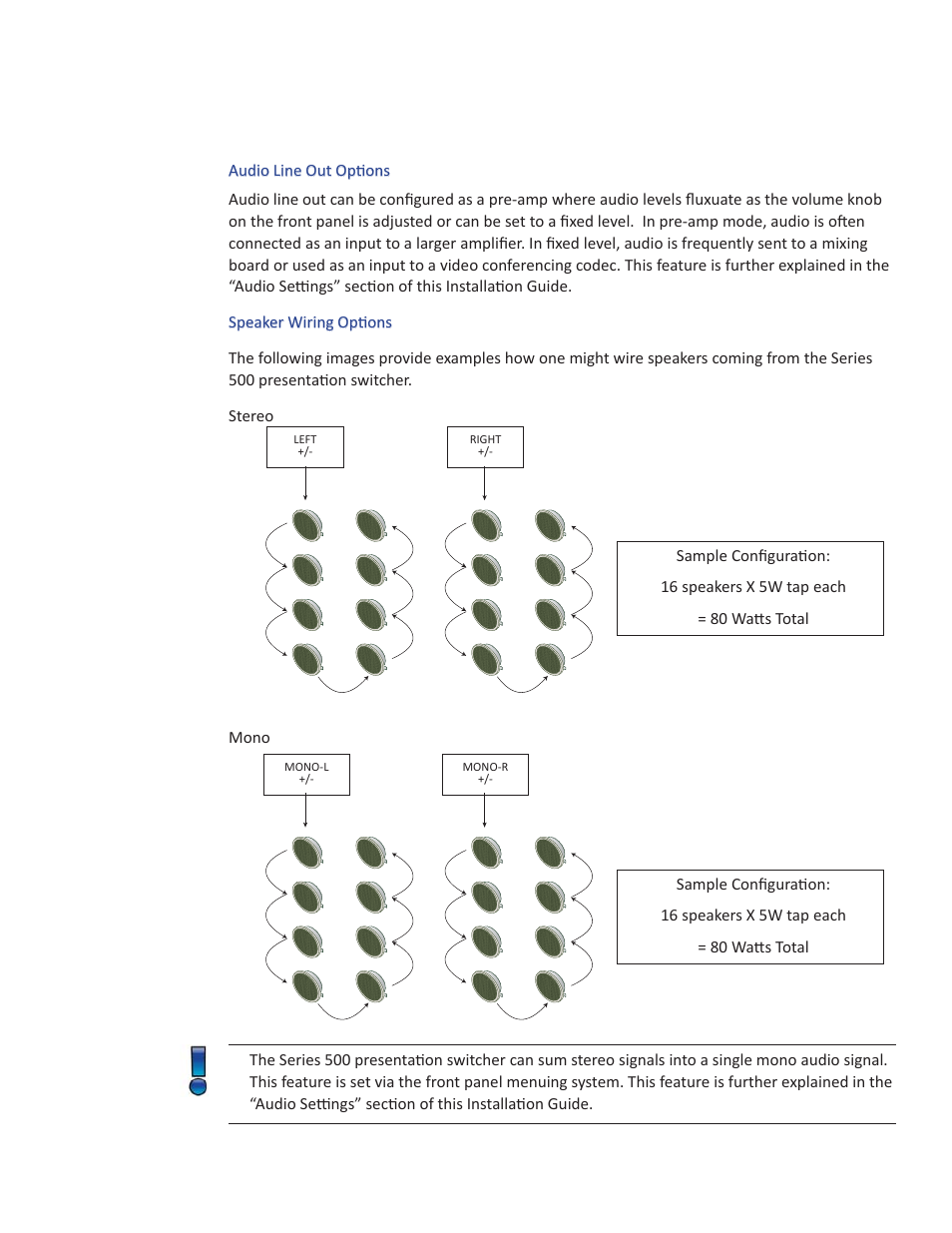 Presentation Switchers PS550 User Manual | Page 11 / 41