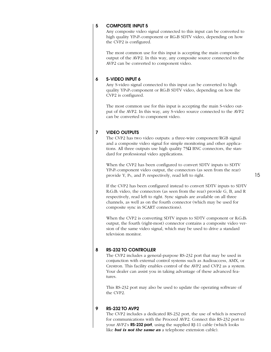 Proceed CVP2 User Manual | Page 15 / 36