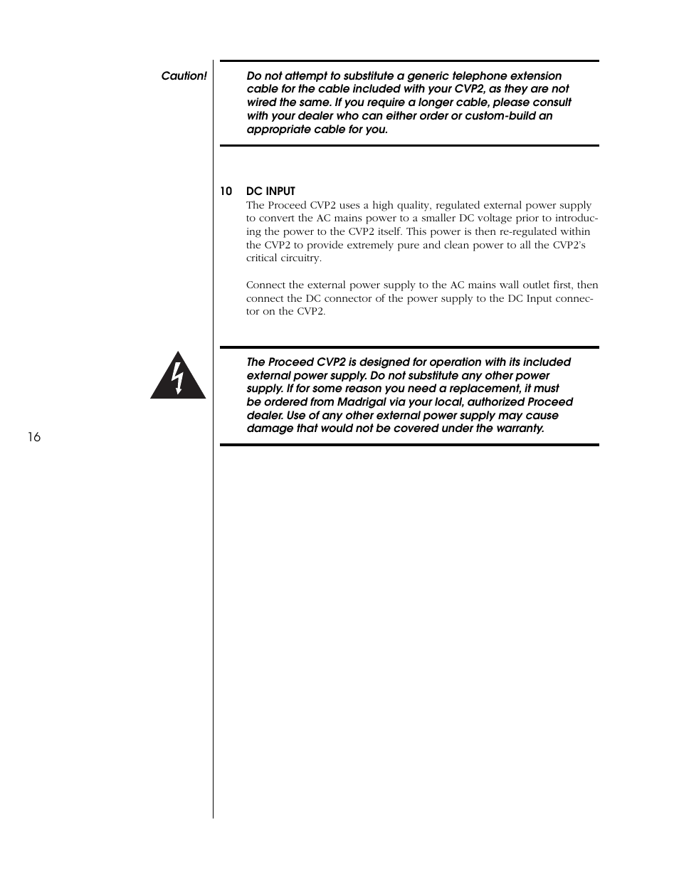 Configuration 1: avp2 & cvp2 | Proceed CVP2 User Manual | Page 16 / 36