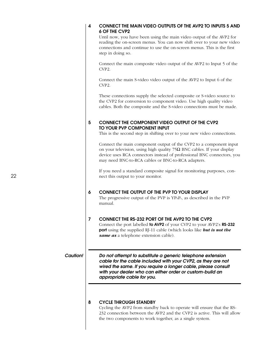 Configuration 3: avp2/pvp/cvp2 | Proceed CVP2 User Manual | Page 22 / 36