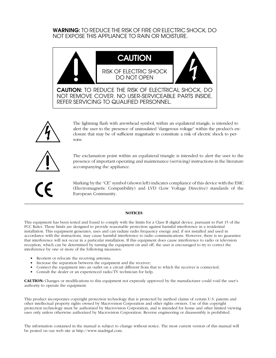 Caution | Proceed PVP User Manual | Page 2 / 26