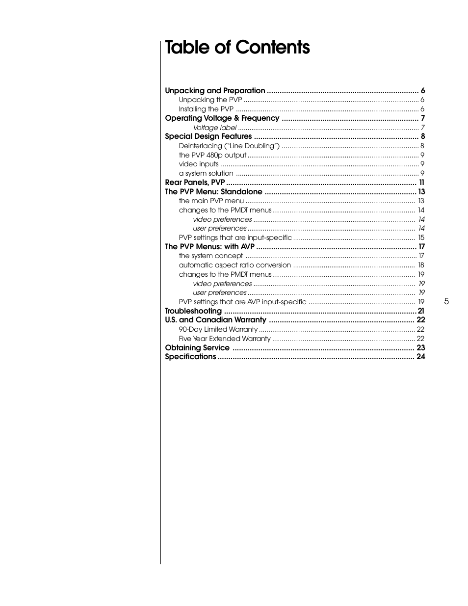Proceed PVP User Manual | Page 5 / 26