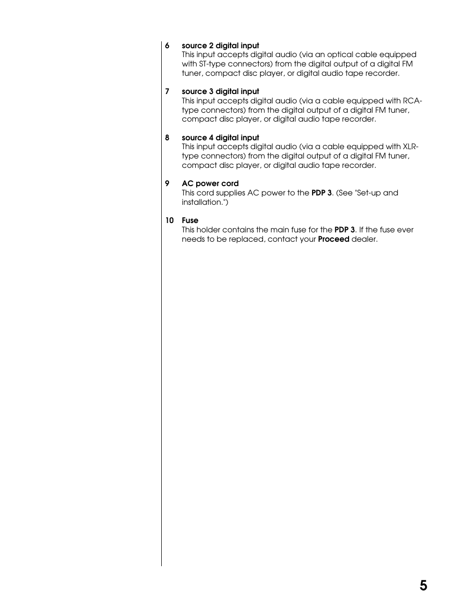Proceed PDP User Manual | Page 5 / 20