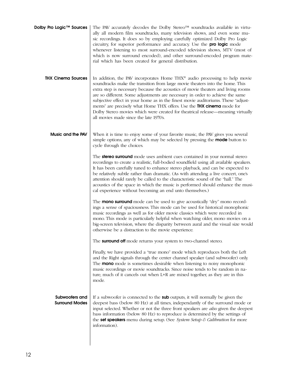 Proceed PAV User Manual | Page 12 / 80