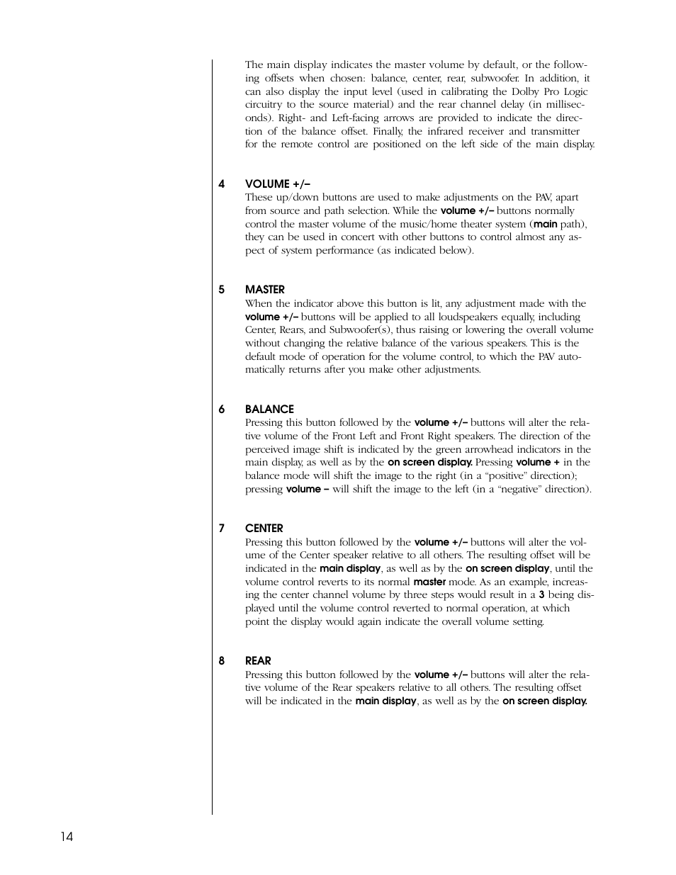 Proceed PAV User Manual | Page 14 / 80