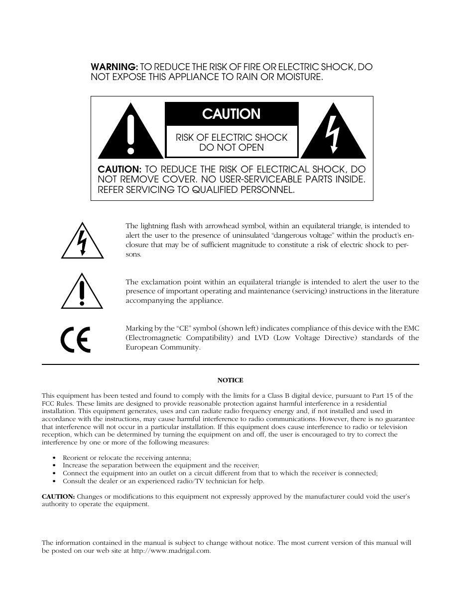 Caution | Proceed PAV User Manual | Page 2 / 80