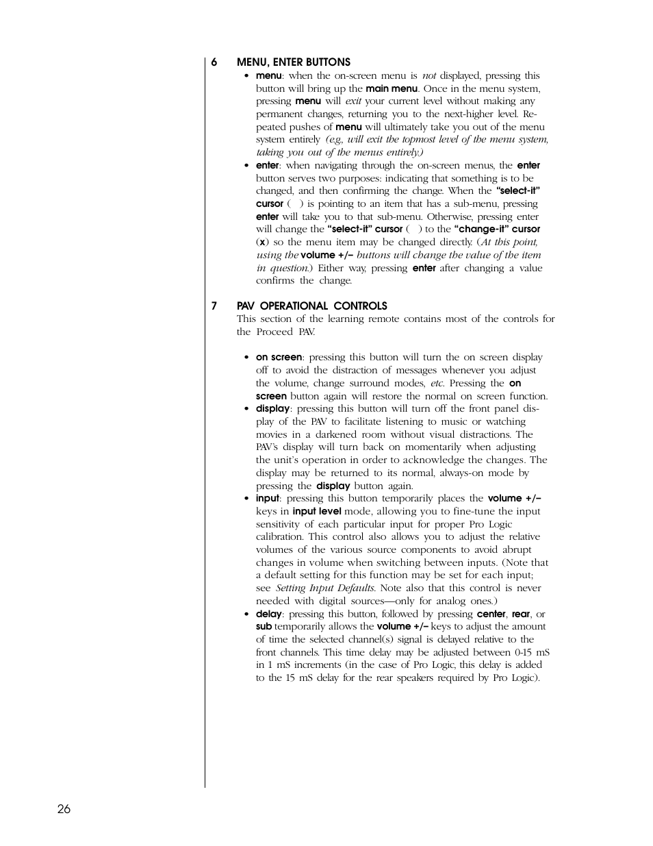 Proceed PAV User Manual | Page 26 / 80