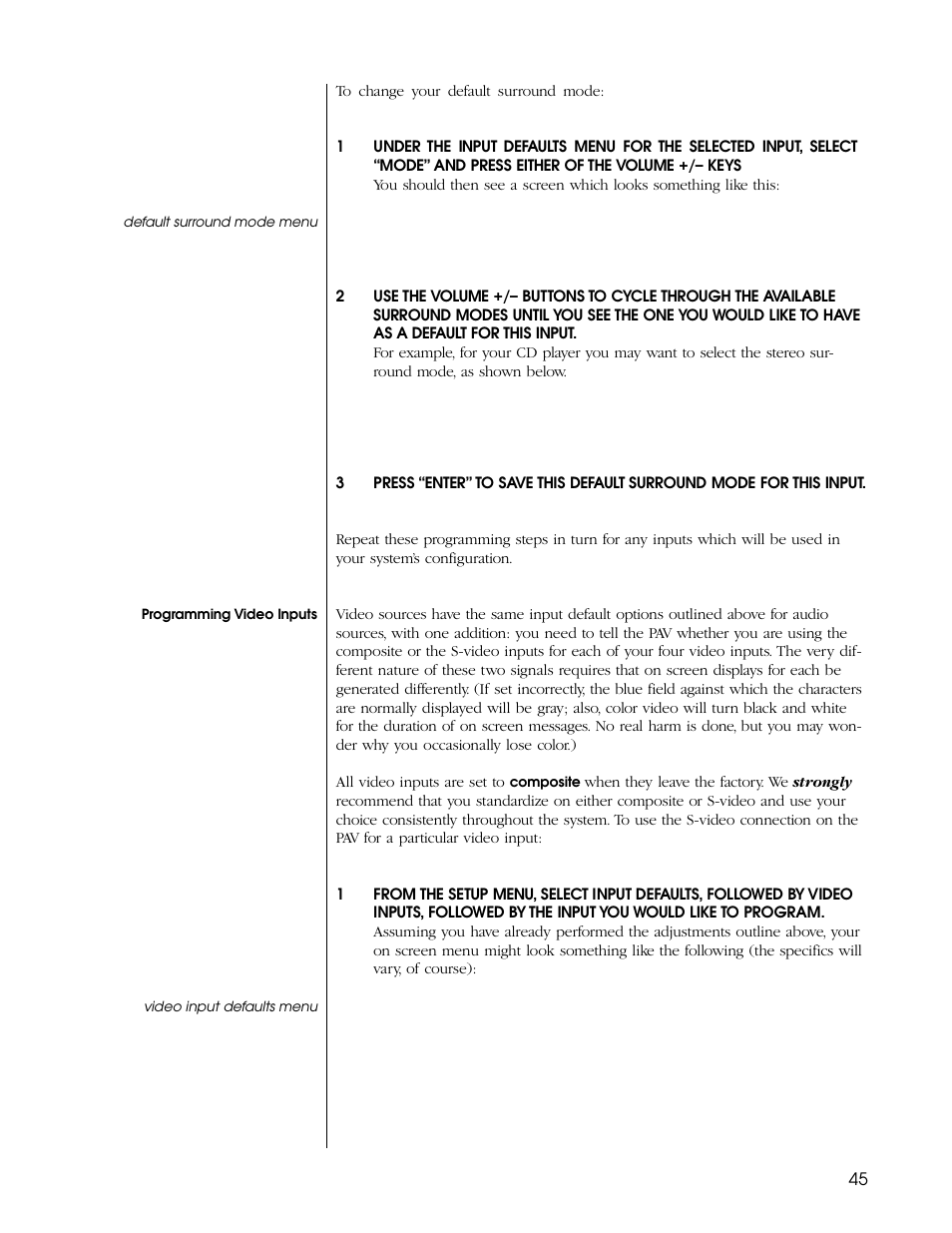 Proceed PAV User Manual | Page 45 / 80