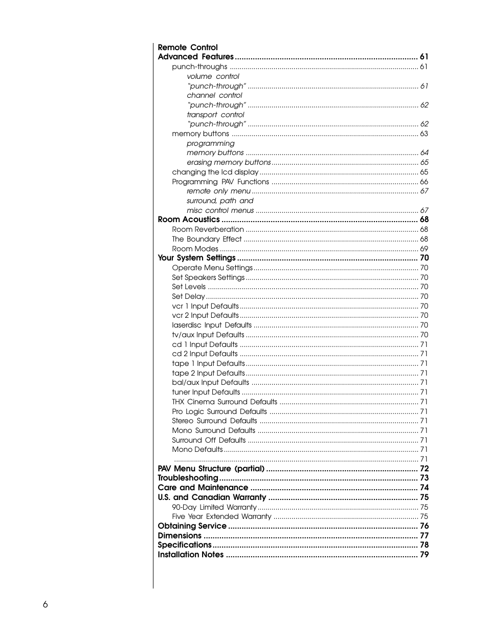Proceed PAV User Manual | Page 6 / 80