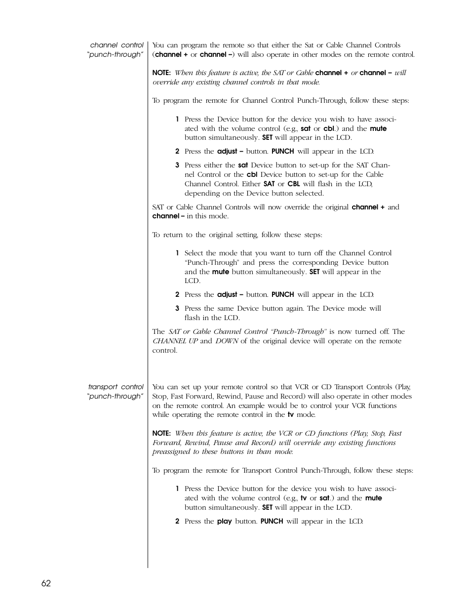 Proceed PAV User Manual | Page 62 / 80