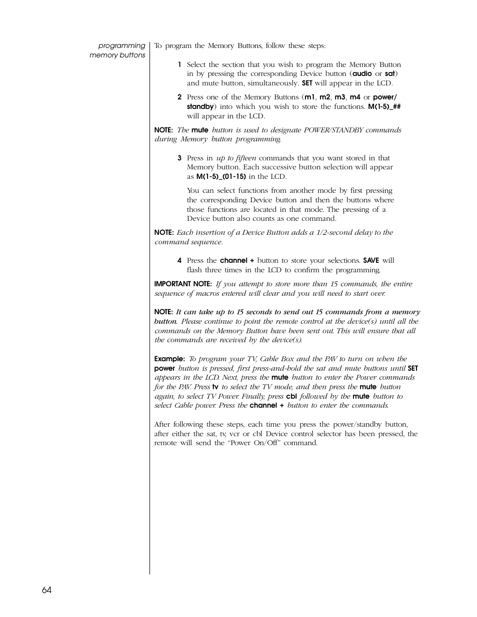 Proceed PAV User Manual | Page 64 / 80