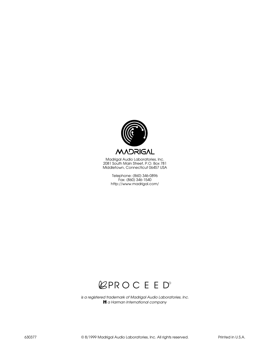 Proceed PAV User Manual | Page 80 / 80