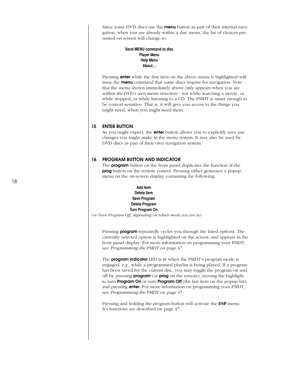 Proceed PMDT User Manual | Page 18 / 60