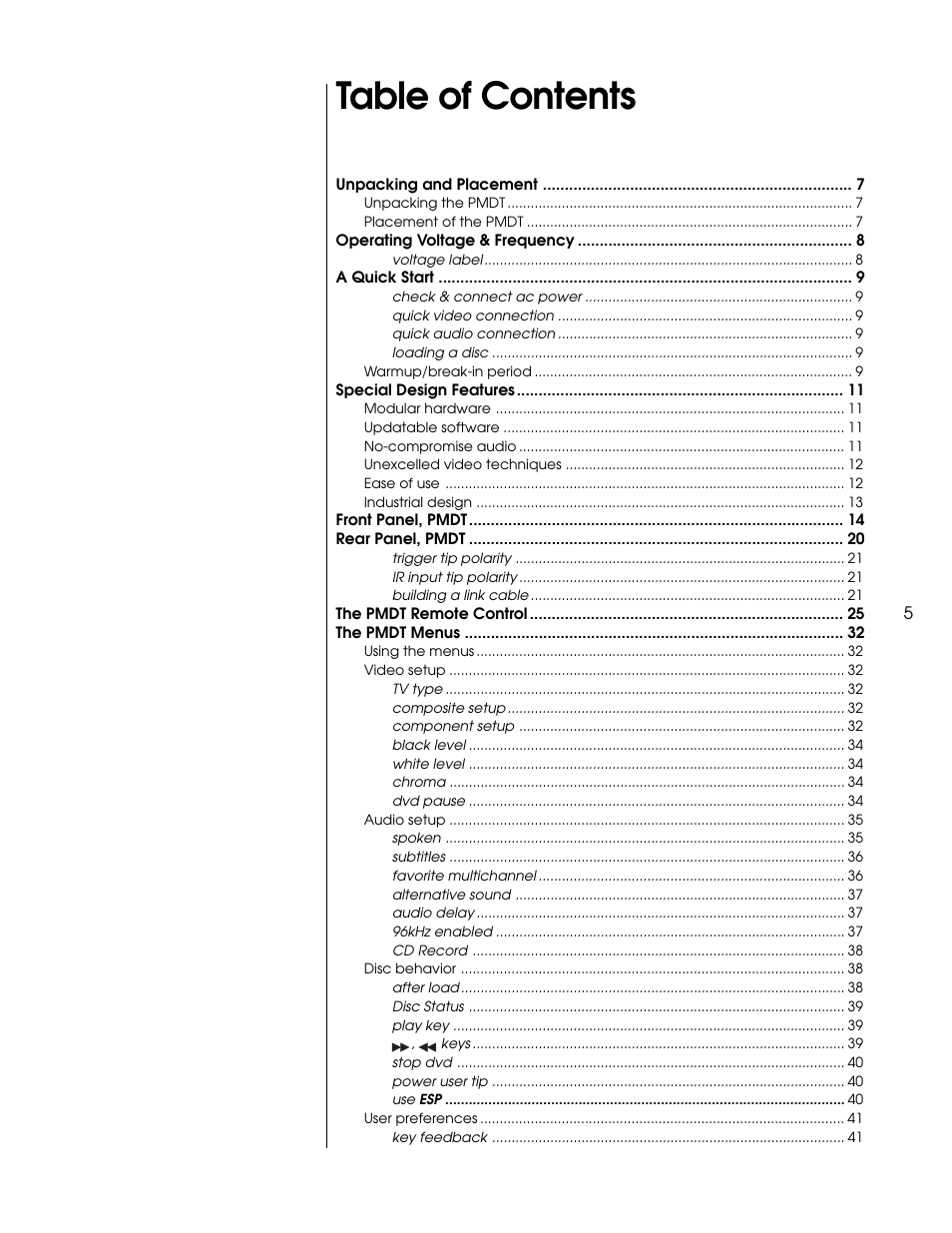 Proceed PMDT User Manual | Page 5 / 60