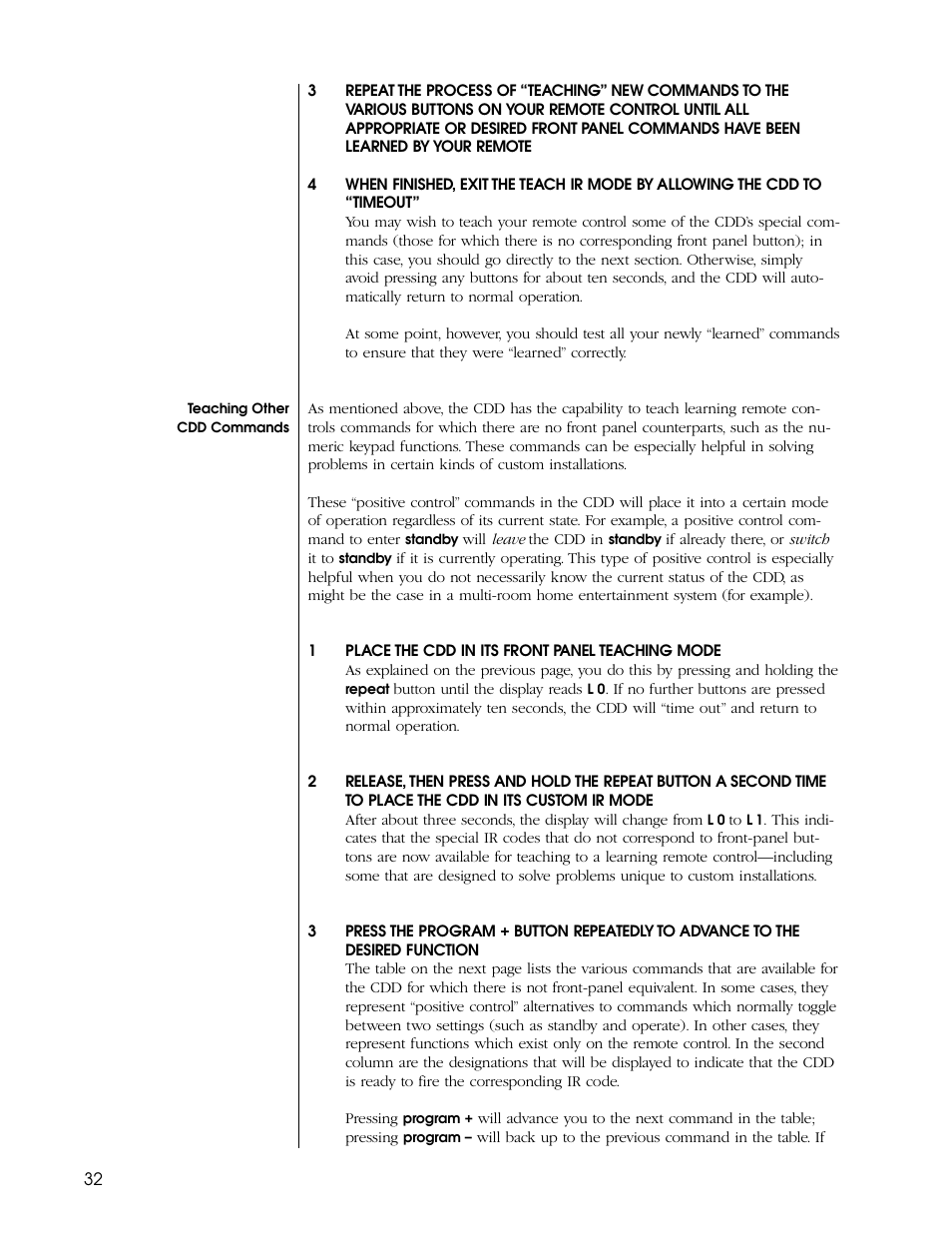 Proceed CDD User Manual | Page 32 / 40