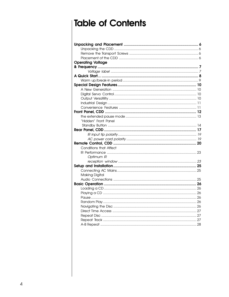 Proceed CDD User Manual | Page 4 / 40