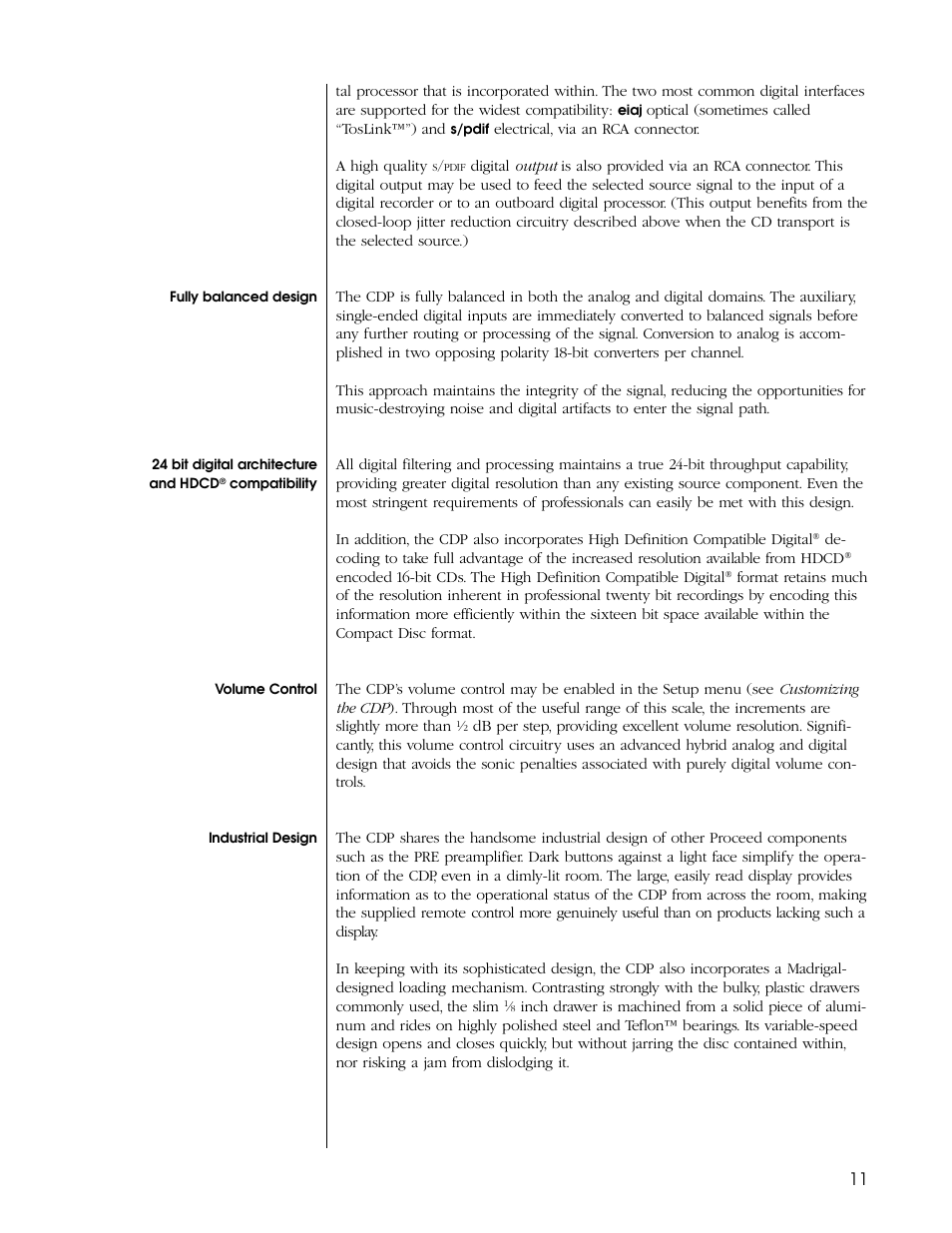 Proceed CDP User Manual | Page 11 / 46