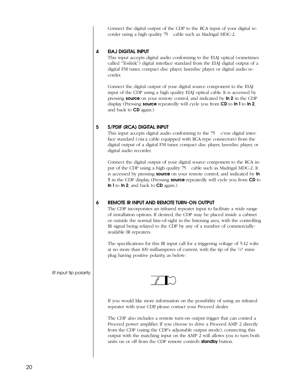 Proceed CDP User Manual | Page 20 / 46