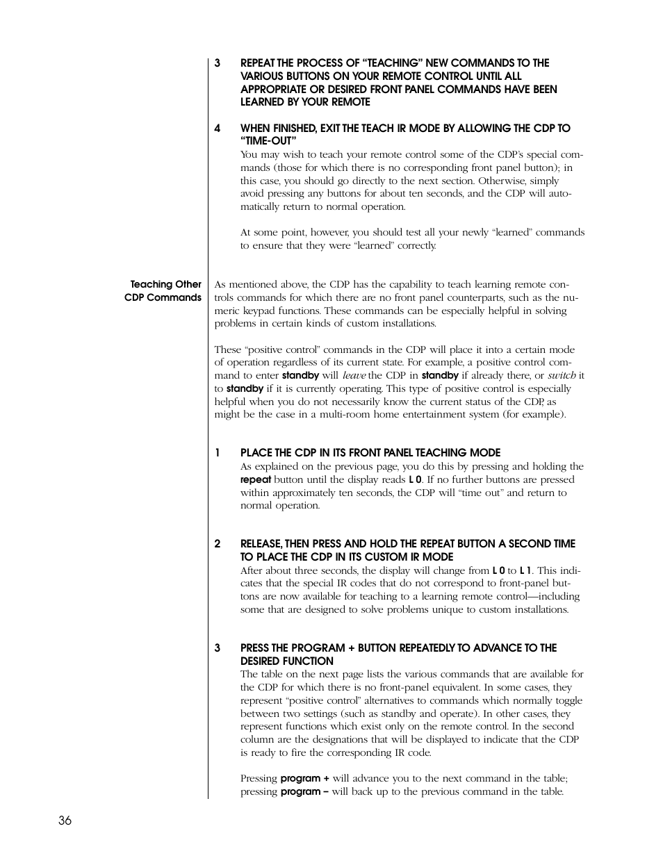 Proceed CDP User Manual | Page 36 / 46