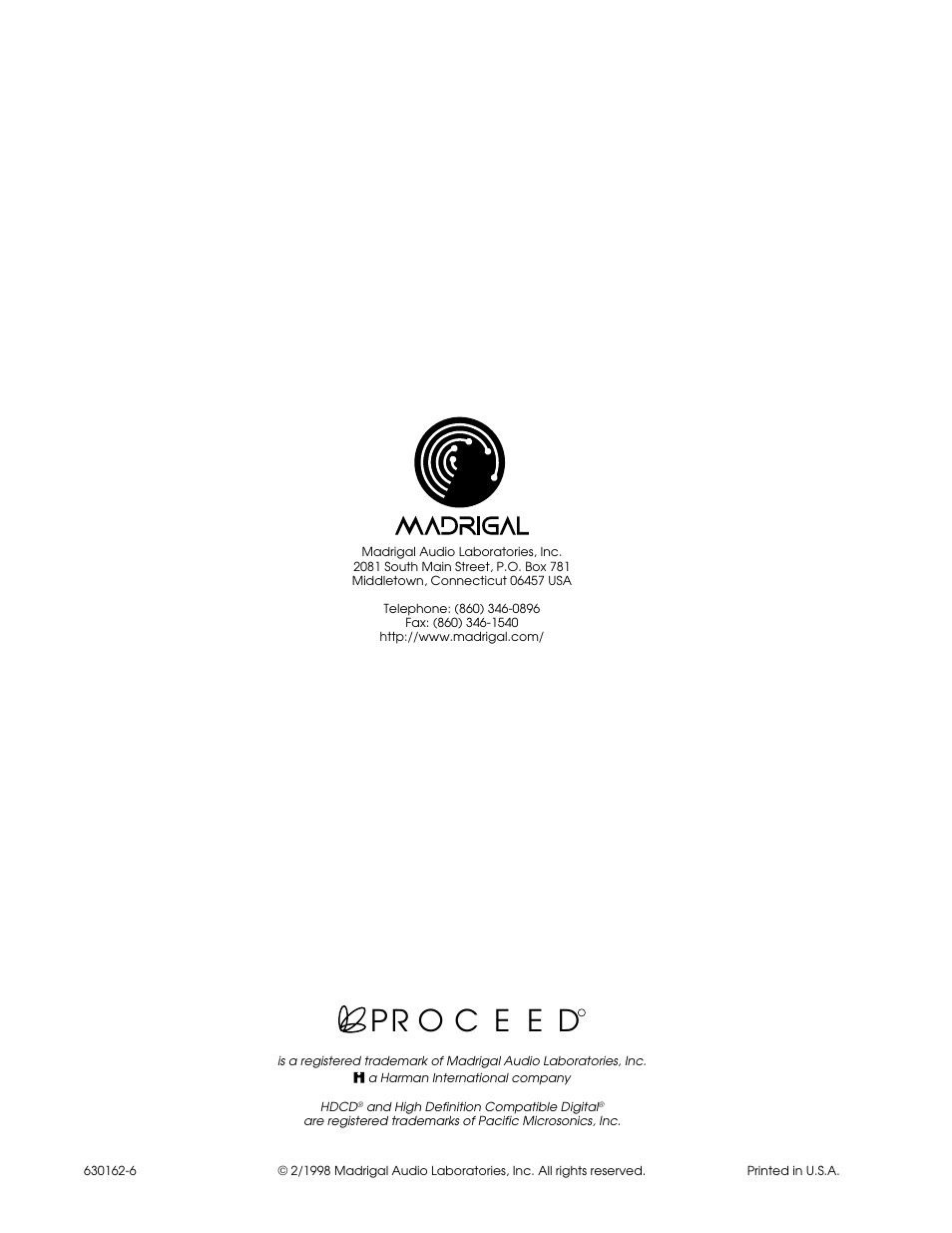 Proceed CDP User Manual | Page 46 / 46