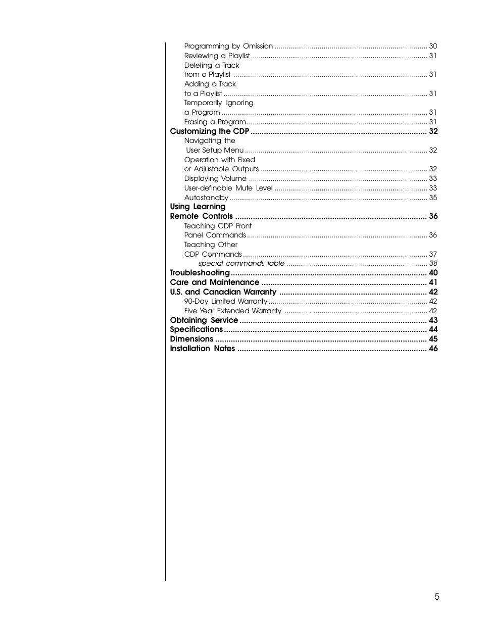 Proceed CDP User Manual | Page 5 / 46