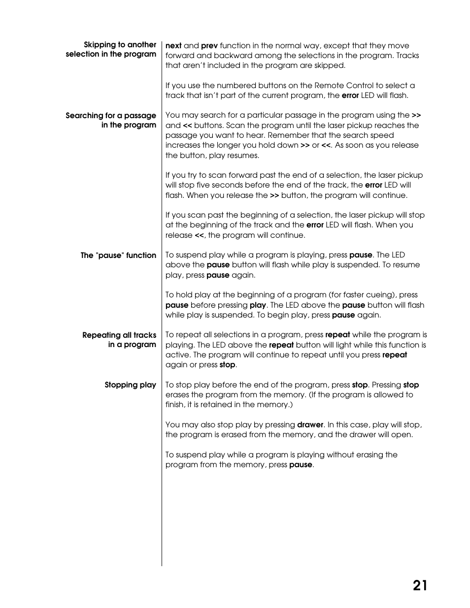 Proceed PCD User Manual | Page 21 / 28
