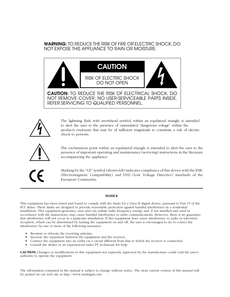 Caution | Proceed PDSD User Manual | Page 2 / 92