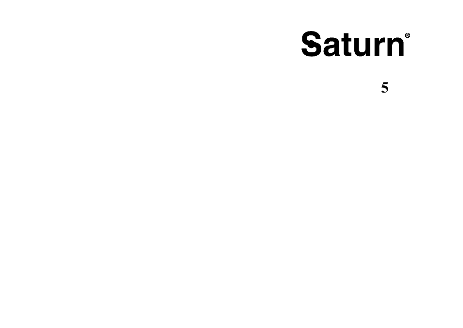 Saturn ST-EK8405 User Manual | 14 pages