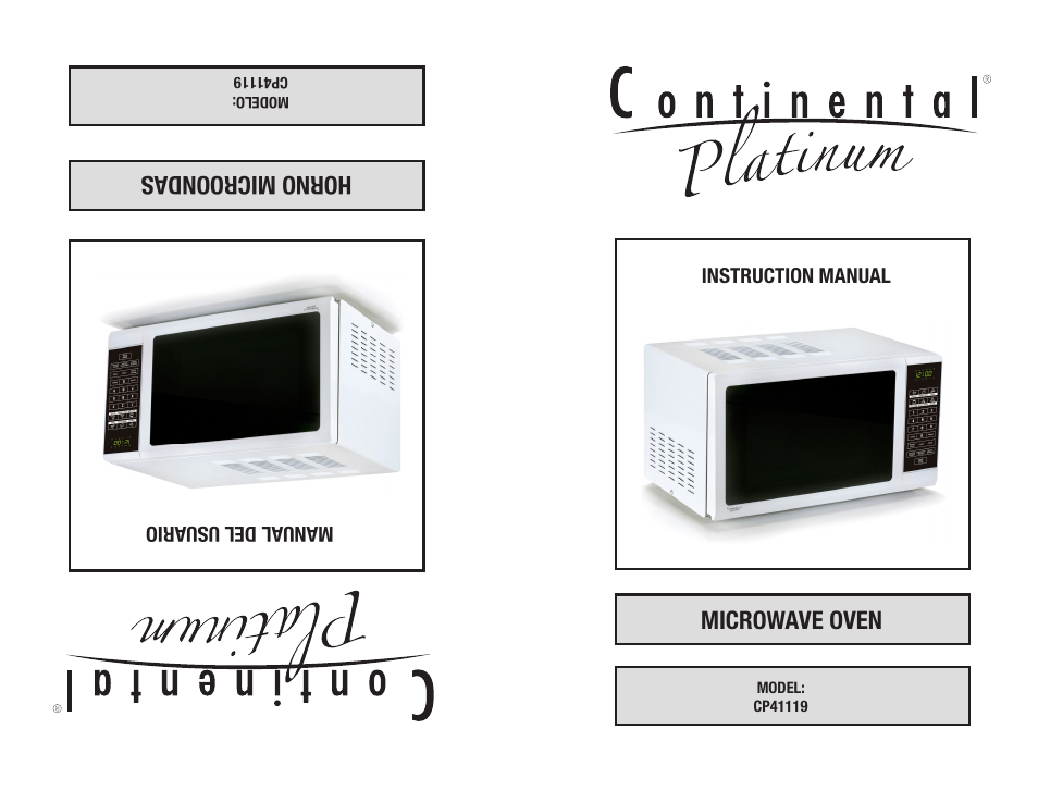 Continental CP41119 User Manual | 17 pages