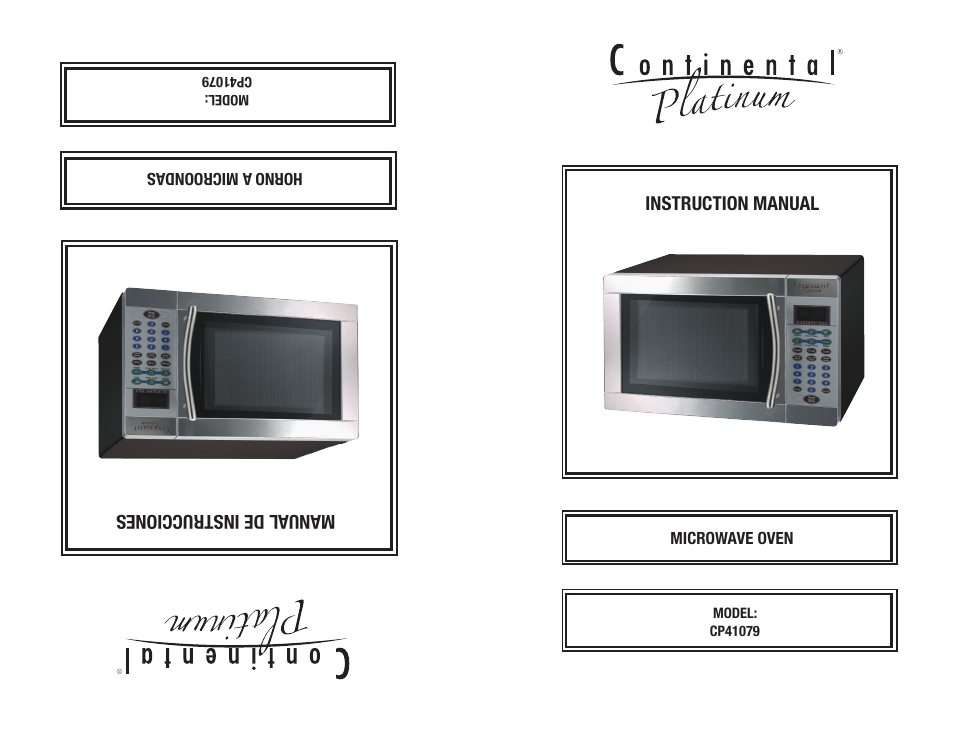 Continental CP41079 User Manual | 20 pages