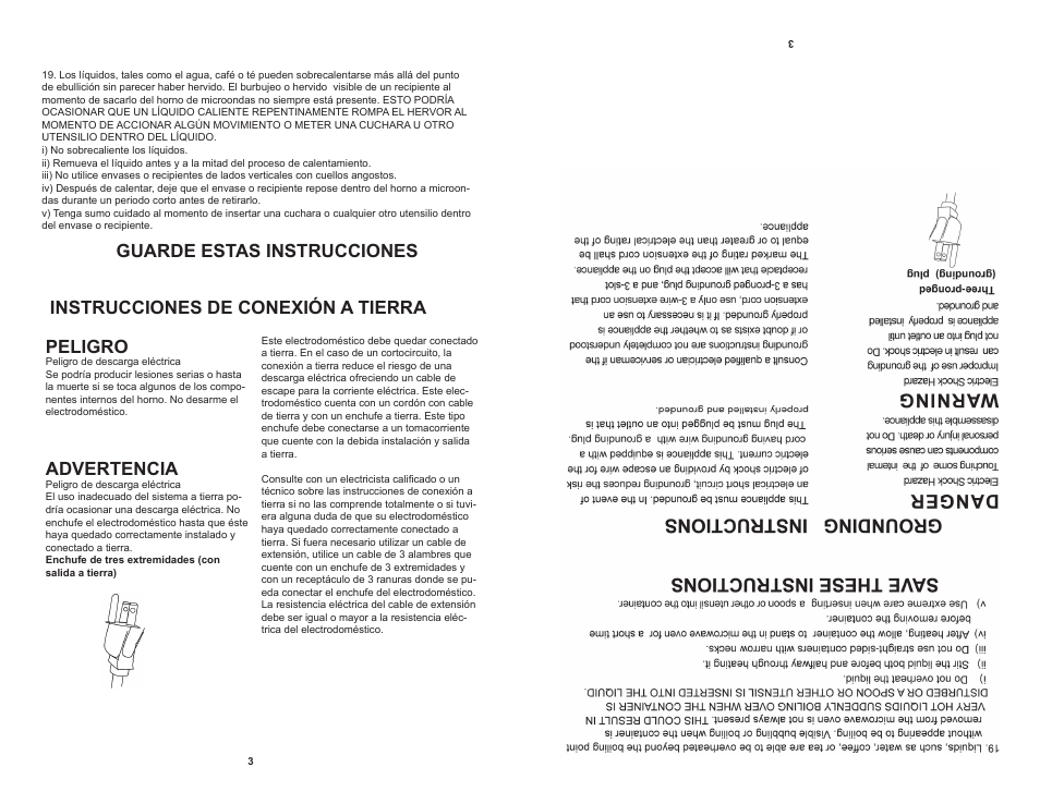 Advertencia | Continental CP41079 User Manual | Page 14 / 20
