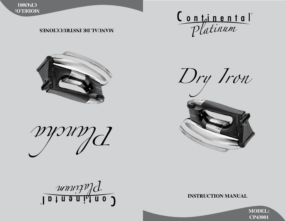 Continental CP43001 User Manual | 4 pages
