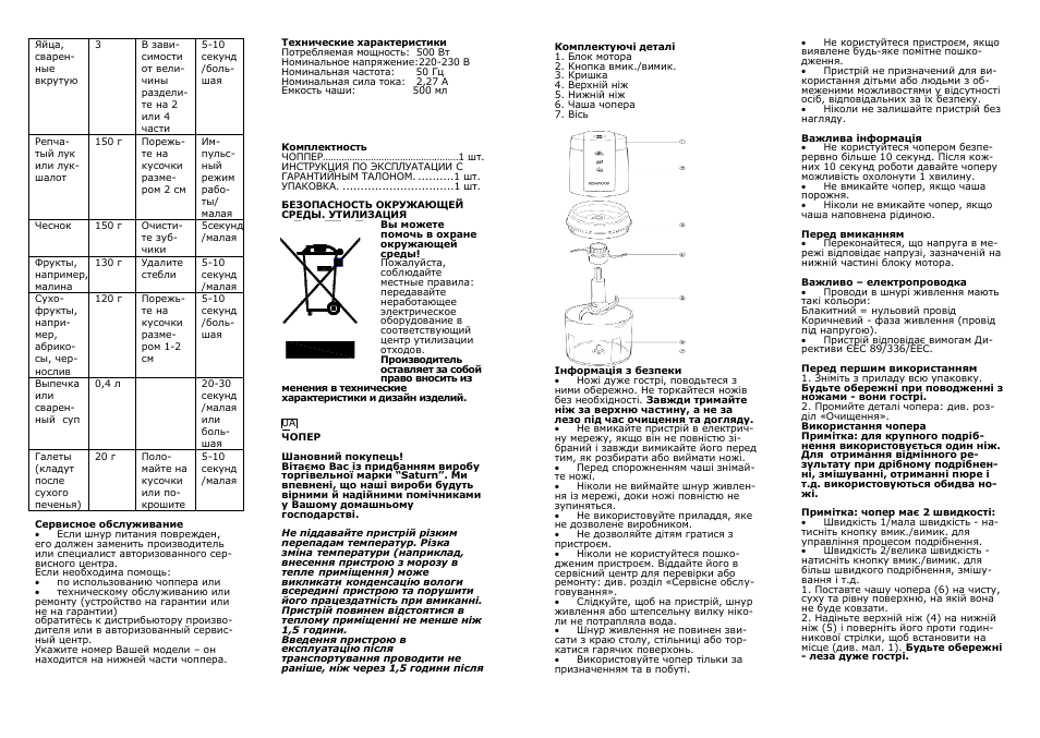 Saturn ST-FP9092 User Manual | Page 5 / 16
