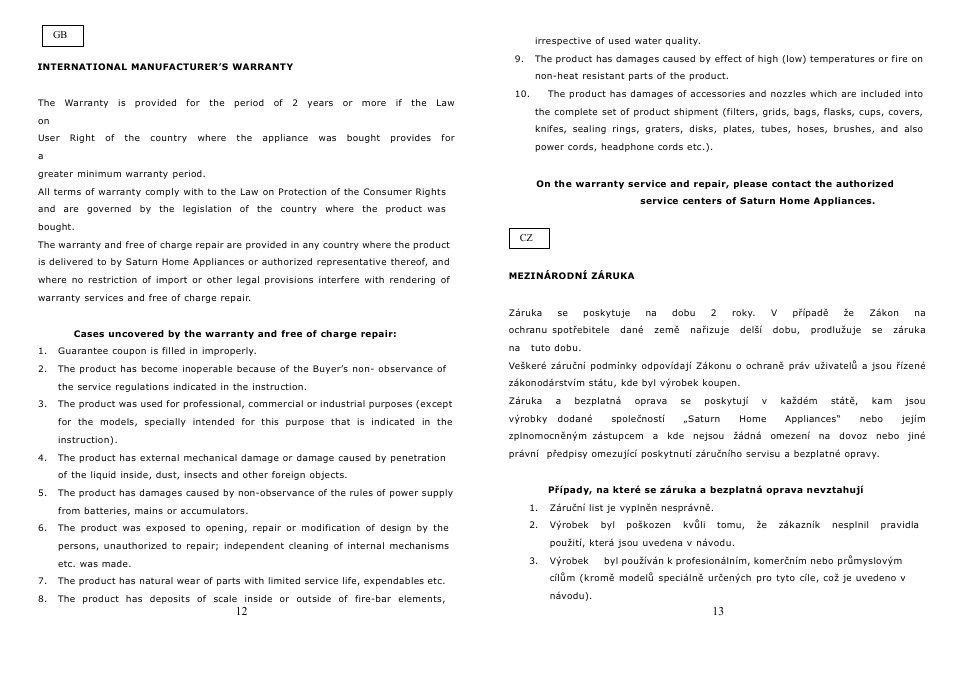 Saturn ST-FP0067 User Manual | Page 7 / 20