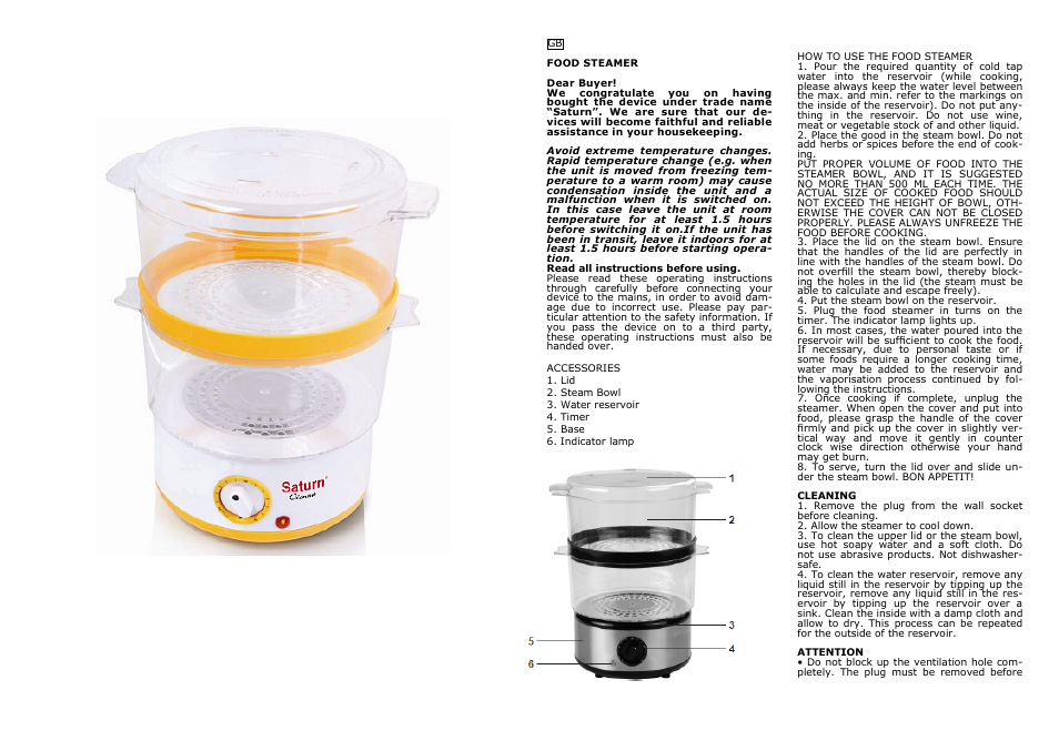 Saturn ST-EC1181 Vionna User Manual | Page 2 / 14