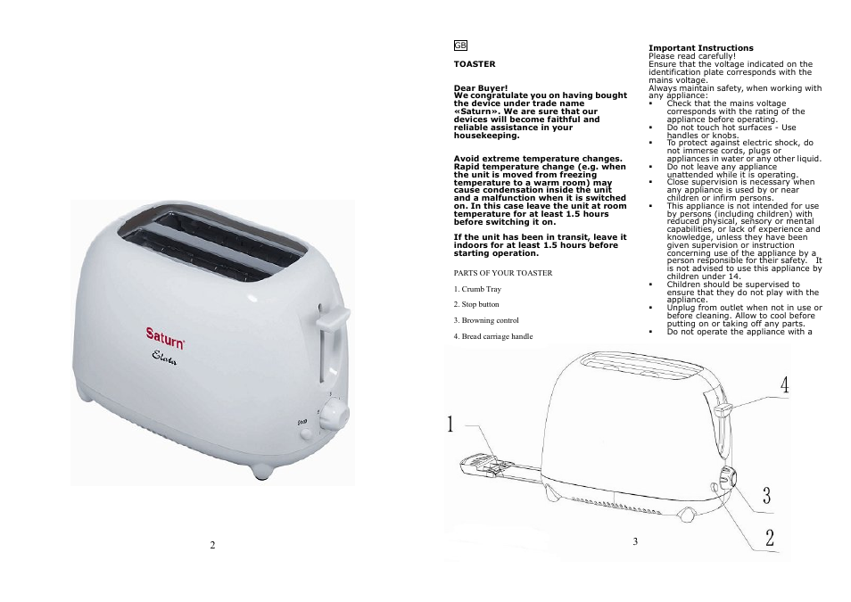 Saturn ST-EC1028 Elata User Manual | Page 2 / 15