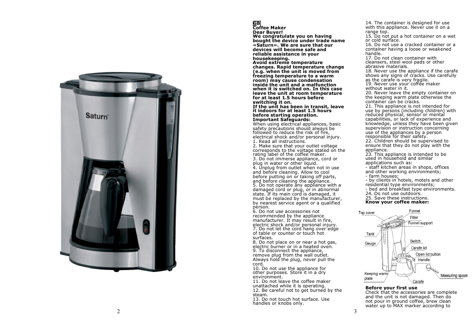 Saturn ST-CM0169 User Manual | Page 2 / 16