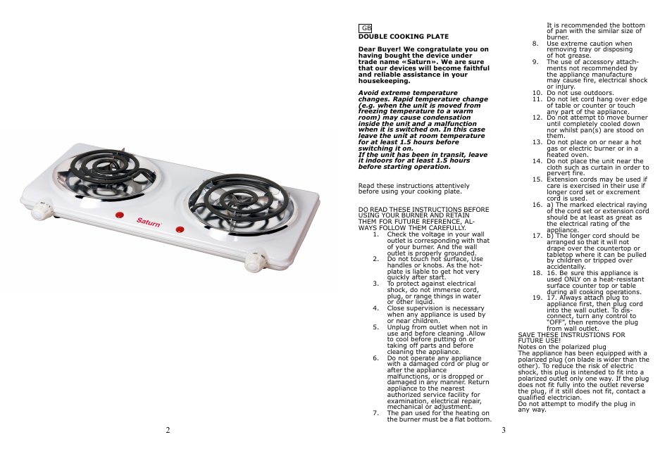 Saturn ST-EC1164 User Manual | Page 2 / 15