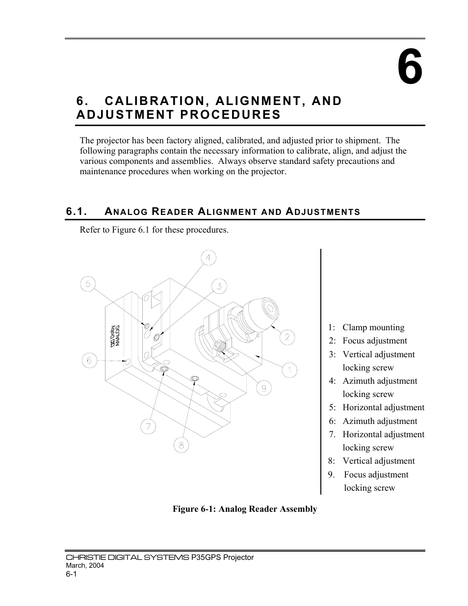 Christie Digital Systems P35GPS-MT User Manual | Page 34 / 85