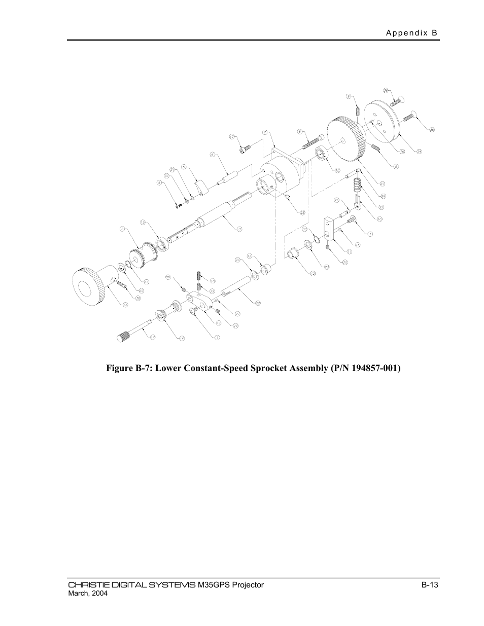 Christie Digital Systems P35GPS-MT User Manual | Page 64 / 85