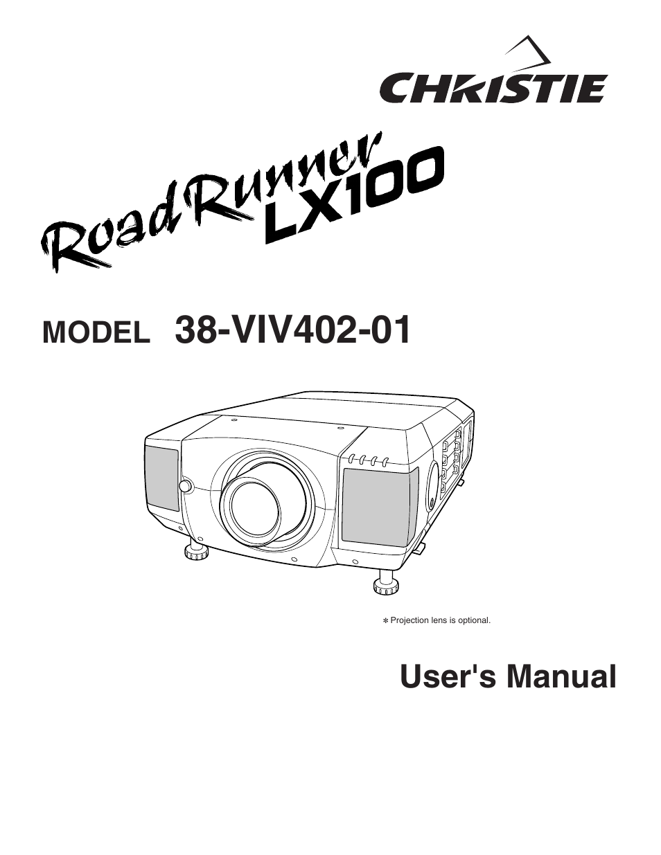 Christie Digital Systems 38-VIV402-01 User Manual | 56 pages