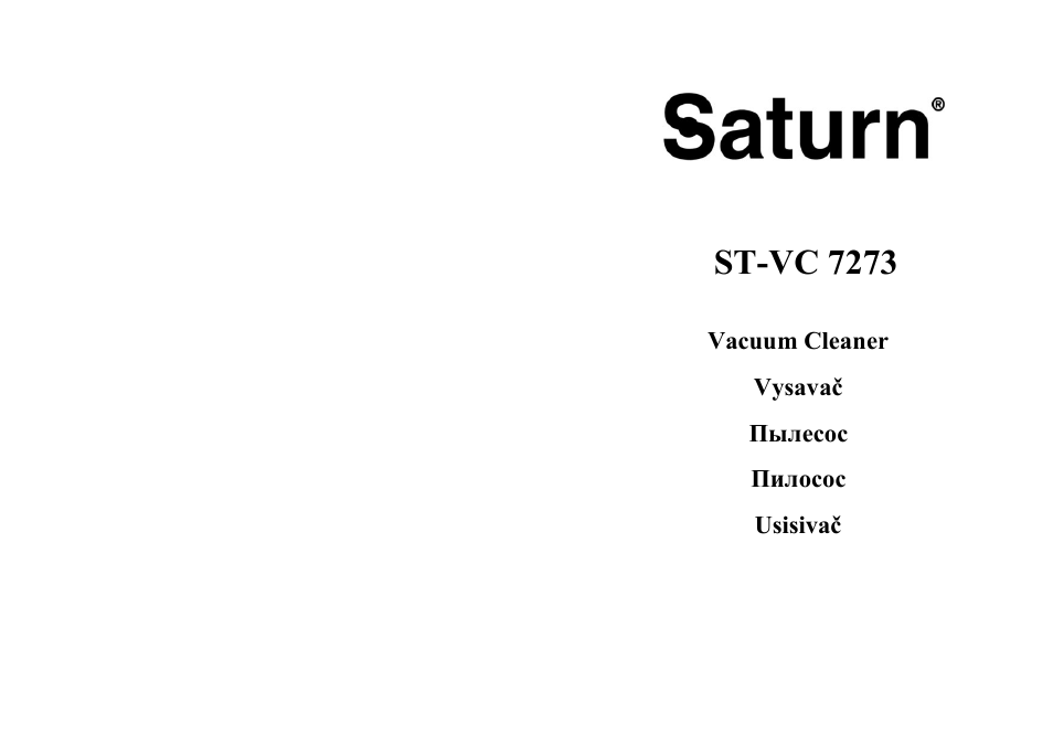 Saturn ST-VC7273 Pharos User Manual | 19 pages