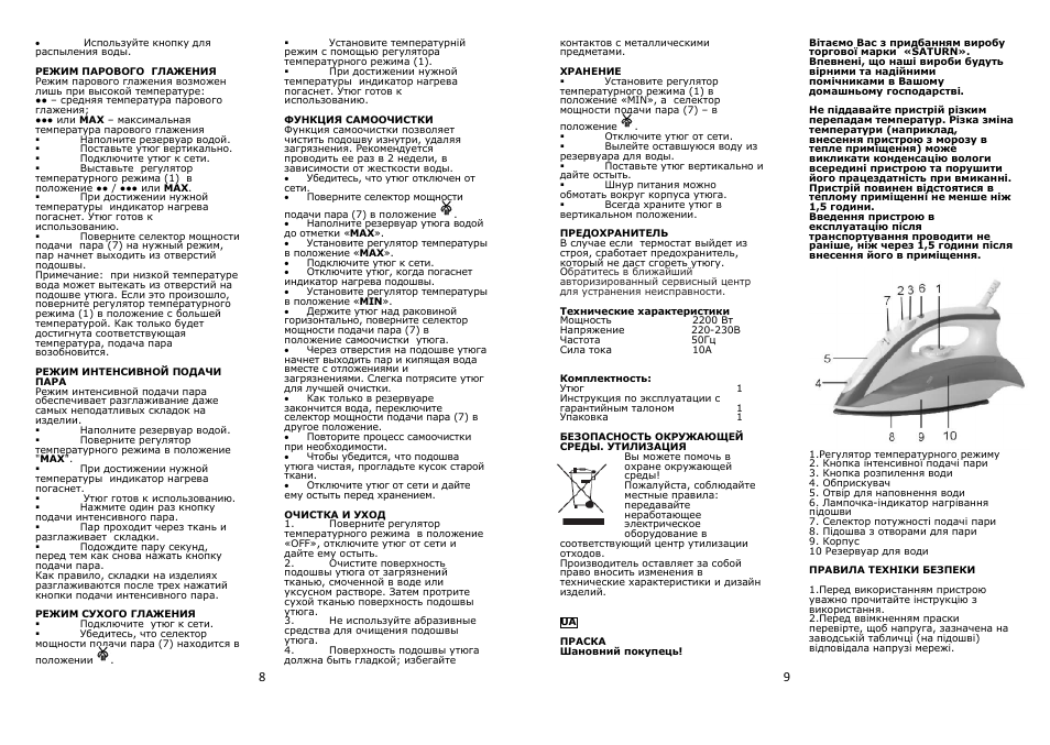 Saturn ST-CC7122 Areio User Manual | Page 5 / 18