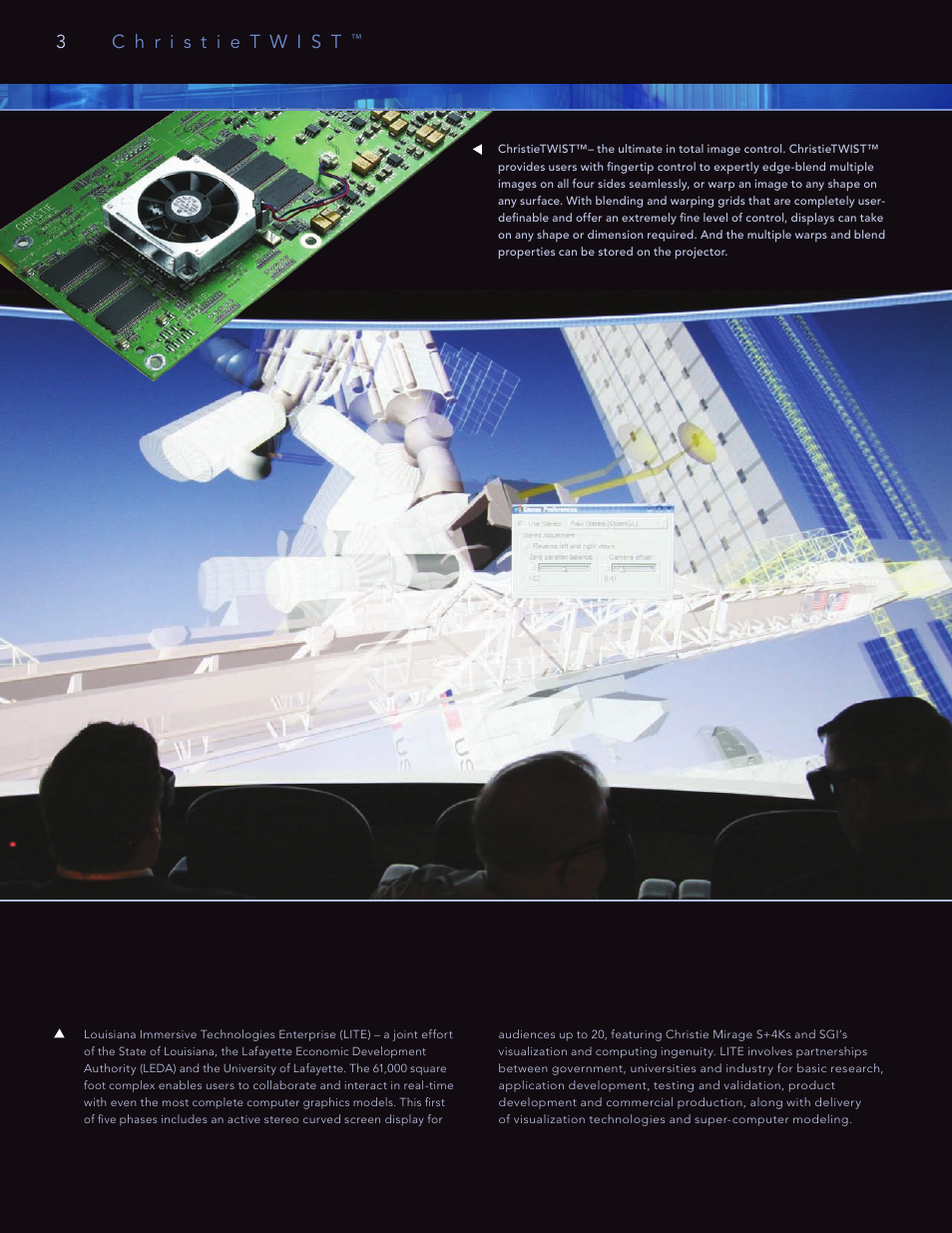 Christie Digital Systems Mirage Series User Manual | Page 4 / 8